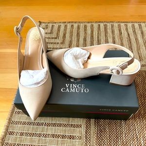 [Vince Camuto] Steffien Slingback Pump, Warm Natural, size 6.5